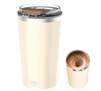 Coupe de mélange automatique - Tasse de saut de café avec couvercle | Tasse d'eau portable, tasse de boisson de 400 ml pour le lait, tasse à café automatique au cacao | Tasse de mélange à grande