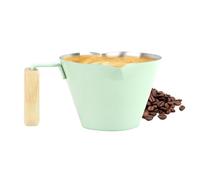 Coupe De Mesure » - Acier Inoxydable À Portée De La Main De 100 Ml À Double Sortie | Coupe De Café Lait Coupe En Métal, Accessoires Pour