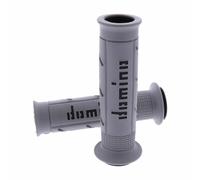 Domino Poignée en caoutchouc Offroad XM2 Super Soft Droite 22 mm 126 mm Grise Ouverte