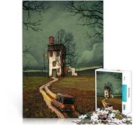 Coupe de précision sur Le Chemin du Retour Puzzle 1000 pièces pour Adolescents 50x75cm Renforcer l'amour Entre Les Couples Convient aux Personnes de Plus de 14 Ans