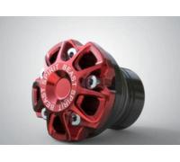 Coupe de prévention de Chute de bête Elfe Applicable à Dualtron Thunder 2 Victor Storm Ultra 2 Scooter électrique NIU uqi + Bloc antichute pour Moto (L8 Rouge)
