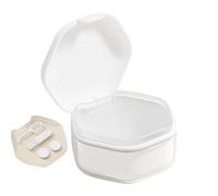Coupe De Prothèse Dentaire - Étui De Bain Pour Prothèses Dentaires, Boîte Portable Prothèse | Coupe De Prothèses Imperméables Avec Couvercle, Boîtier Étanche Pour Prothèses Dentaires, Conteneur Pour P
