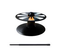Coupe de putting de golf - Créer des trous précis en intérieur, disque d'entraînement vert, diamètre standard de 10,4 cm, poids en métal ABS, base antidérapante finition polymère pour le bureau, la