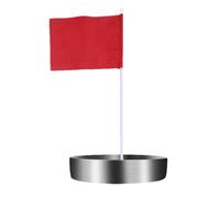 Coupe de putting de golf, trou de golf,Mettre des tasses avec un drapeau - Aide à l'entraînement de pratique en salle de tasse de mise de Golf, tasse de régulation de Putter de trou de mise de Golf en