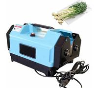 Coupe De Racine D'ail Électrique, Coupe De Racine D'ail, Double Tête D'ail Top Tails Remover Machine, Couper La Barbe Et Les Racines (bleu)