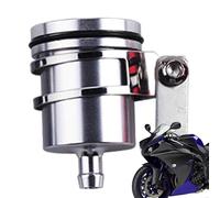 Coupe de réservoir d'huile de frein de moto : réservoir de maître cylindre arrière, support de fluide en aluminium, bouteille de recharge de déversement, petite unité de frein | Conteneur