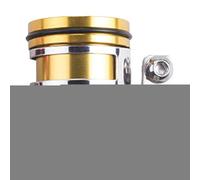 Coupe de réservoir d'huile de frein de moto : réservoir de maître cylindre arrière, support de fluide en aluminium, bouteille de recharge de déversement, petite unité de frein | Conteneur