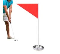 Coupe de trou de golf et drapeau, équipement d'entraînement de putter, outil d'entraînement de golf de précision, accessoire de pelouse robuste, idéal pour la cour, le terrain de conduite, les