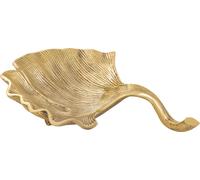 Coupe décorative Coupe en aluminium Ginkgo grand or Coupe feuille