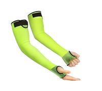 Coupe des manches de bras résistantes | Protections d'avant-bras de niveau 5 avec trou de pouce pour hommes et femmes | Manchon de sécurité anti-coupure respirant | Garde contre les ecchymoses en cuir