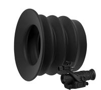 Coupe d'oeil des Lunettes de Vision | Couvercle de la des Yeux en Caoutchouc résistant à l'usure | Optical oculaire Cup de Protection LECT LEGLE PERSONNEMENT extérieur Noir