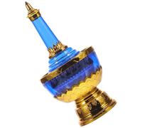 Coupe D'offrande Bouddhiste en Plastique Bleu pour Usage Rituel Domestique | Décor de Maison, Objet de Culte pour Bouddha, Couleur Vive, Ne Se Décolore Pas Facilement, Pratique et Solide