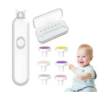 Coupe D'ongles Pour Électriques - Cutter À Ongles, Clipper À Ongles Bébé À Faible Bruit Rotatif À 360 Degrés | Fichier De Ongles Sûr Et Doux Pour Les Nouveau-nés, Les Tout-petits Et Les Nourri