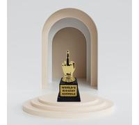 Coupe drôle "World's Biggest Asshole" - Doigt du milieu comme coupe de plaisanterie - Mad Monkey