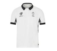 Coupe du Monde 2023 RWC Fidji, Maillot de Rugby, Maillot de Football d'entraînement for Hommes(White,S)