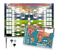 Coupe Du Monde 2026 Double Face Affiche, DéCorations Pour FêTe De Football, 77x54 Cm, Pour Les Fans De Football Et Faire La FêTe