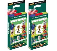 Coupe du Monde DE LA FIFA 2026 Trading Cards Game Blister 1 Pochette Premium de 10 Cartes (Lot de 2)