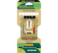 Coupe du Monde DE LA FIFA 2026 Trading Cards Game Blister Premium Or (1 Pochette Premium + 4 Cartes édition limitée Exclusives)