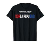 Coupe du Monde de la FIFA 26 Corée du Sud Bulle Couleur T-Shirt
