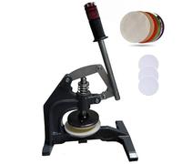 Coupe-échantillons, découpeuse d'échantillons circulaires avec planche en fibre de verre, couteau d'échantillonnage à pression manuelle pour tissu, tapis, papier, mousse, cuir
