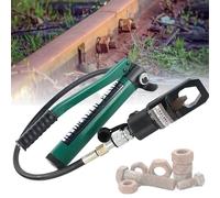 Coupe-écrou hydraulique de type fendu, coupe-écrou avec pompe manuelle et petite lame, 12 tonnes/16 tonnes for enlever la rouille des écrous à vis(41)