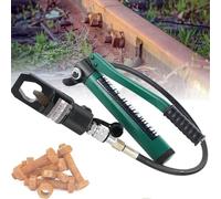 Coupe-écrous, séparateur d'écrous, avec lames grandes/petites et pompe manuelle, course 17/20 mm, puissance 12/16 tonnes, for retirer les écrous endommagés et rouillés.(F41)