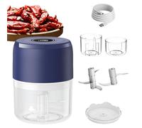 Coupe électrique pour l'ail, mini cuisine | coupe-légumes - pour cuisiniers ménagers professionnels débutants préparation repas camping fête légumes viande