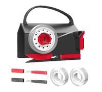 Coupe-emballage,Dispositif de coupe de papier en rouleau avec poignée, Gadget de précision pour emballage de Noël - Pour bricolage, courrier, bureau, colis, autocollants, décalcomanies, film