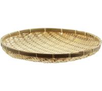 Coupe en bambou Grande décoration Rangement Coupe à fruits Table Corbeille Ø 35 cm