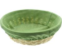 Coupe en bambou Trendy Décoration Rangement Coupe de fruits Table Corbeille Ø 25 cm