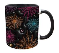 Coupe en céramique - 3,74x3,15 pouces de nouveauté de nouveauté pour le café, le thé, le chocolat chaud avec un accessoire photobooth amusant, des tasses à boire pour une maison de saison, un bureau,