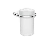 Coupe en verre Hewi série 480 480.04.00040 avec Halter , chromé