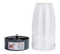 Coupe et lame de remplacement pour mixeur, coupe universelle pour extracteur de jus 32OZ, lame de remplacement pour mixeur compatible avec la série NutriBullet 600W 900W