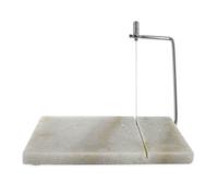 Lyre à foie gras avec table en marbre FM Professional ref 22259 Inox,Blanc G