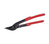 Coupe feuillard, coupe-feuillard en acier de 31 cm, lames en acier au chrome vanadium, largeur de coupe de 3,2 cm, pour feuillard, métal, plastique, carton et plus