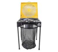 Coupe-feuilles électrique avec vitesse réglable et sac de collecte pour une coupe efficace des plantes et des fleurs