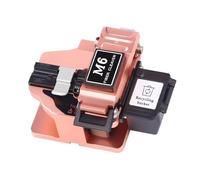 Coupe-fibre optique M6 en or rose, coupe-fibre à retour automatique de haute précision, coupe-câble thermofusible Conception pratique