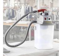 Coupe-fil automatique avec moteur sans balais 450 W, 28 000 tr/min, aspiration et coupe intégrées, seau de stockage 30 l, pour usines de vêtements, surjeteuse coutures élastiques