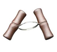 Coupe-fil d'argile - Trancheuse en acier inoxydable, poignée en bois, outil de roue de poterie de précision, cordon métallique pour artistes en céramique, fournitures de sculpture, matériel