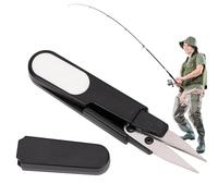 Coupe-fil De Pêche, Coupe-fil Tressé, Ciseaux De Pêche Portables Avec Capuchon De Protection, Coupe fil En Forme De U, Outil De Coupe De Précision, Outil D'accessoires De Peche, Équipement De Plein Ai
