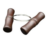 Coupe-fil de poterie - Outil de fil d'argile, trancheuse de cordes en bois | Boucle en acier inoxydable pour travaux de sculpture, dispositif de coupe de roue pour débutants, artistes en céramique