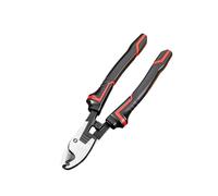 Coupe-fil ergonomique robuste adapté aux câbles épais en cuivre et aluminium, poignée anti-fatigue, durable, construction en alliage d'acier