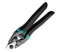 Coupe-fil pour travaux manuels - Coupe-fil de qualité industrielle de 20,3 cm - Coupe-câbles avec ressort, coupe-ongles, outil manuel ergonomique pour cerc