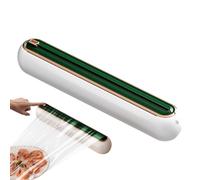 Coupe-Film Alimentaire Distributeur | Cutter pour Emballage Alimentaire | Distributeur Cutter Magnétique Multifonction Pour Film | Organisation Tiroir Cuisine Réfrigérateur Restaurant Bol