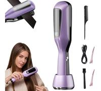 Coupe Fourche Cheveux, Coupe Fourche, Tondeuse À Pointes Fourchues Avec Affichage LED, Élimine Les Pointes Fourchues Et Les Cheveux Abîmés, Rechargeable, Pour La Maison Et Les Voyages (#Violet)