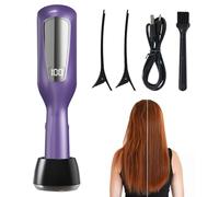 Coupe Fourche Cheveux,Coupe Fourches Et Pointes AbiméEs,2 En 1 Coupe Fourche Cheveux,IdéAle Pour La Maison Et Les Voyages (Violet)