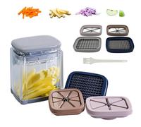 Coupe Frite, Coupe Légumes Coupe Rapide, Coupe Pomme Facile à Nettoyer pour Légumes et Fruits Passe au Lave-Vaisselle