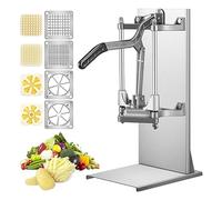 Coupe-frites Commercial En Français, Trancheuse De Légumes Multi-lames Lourde Pour Pommes De Terre, Fruits Et Légumes Racines, Lames Interchangeables Pour Restaurant Et Préparation Alimentaire, Fabric