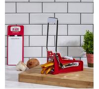 Cook Concept - Coupe-frites KD3216 - 2 grilles - 24 cm - Rouge et gris