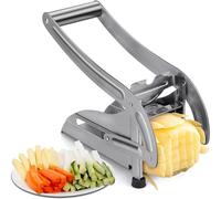 Coupe frites,Coupe Frite Professionnel,un coupe-légumes avec deux lames en acier inoxydable idéal pour couper des pommes de terre,des concombres et d'autres légumes et fruits